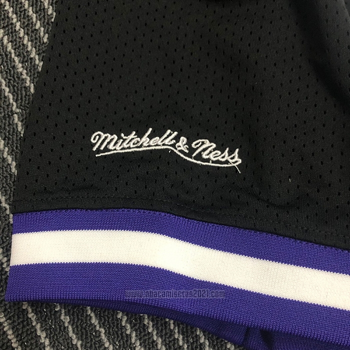 Camiseta Manga Corta Sacramento Kings Jason Williams #55 Negro